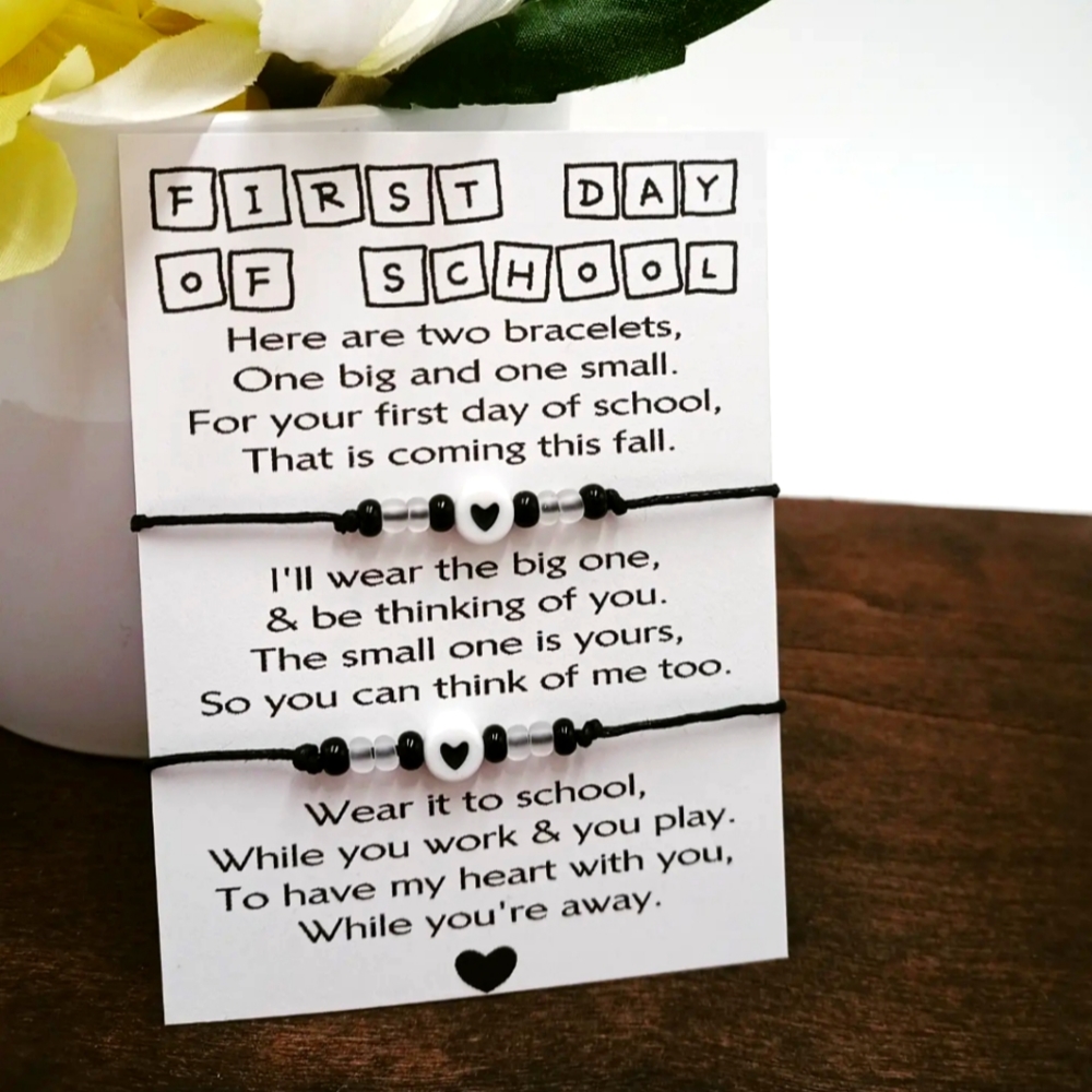 First Day of School Bracelets